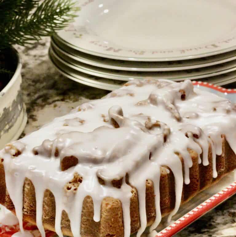 Eggnog Pound Cake Loaf Recipe Through My Front Porch